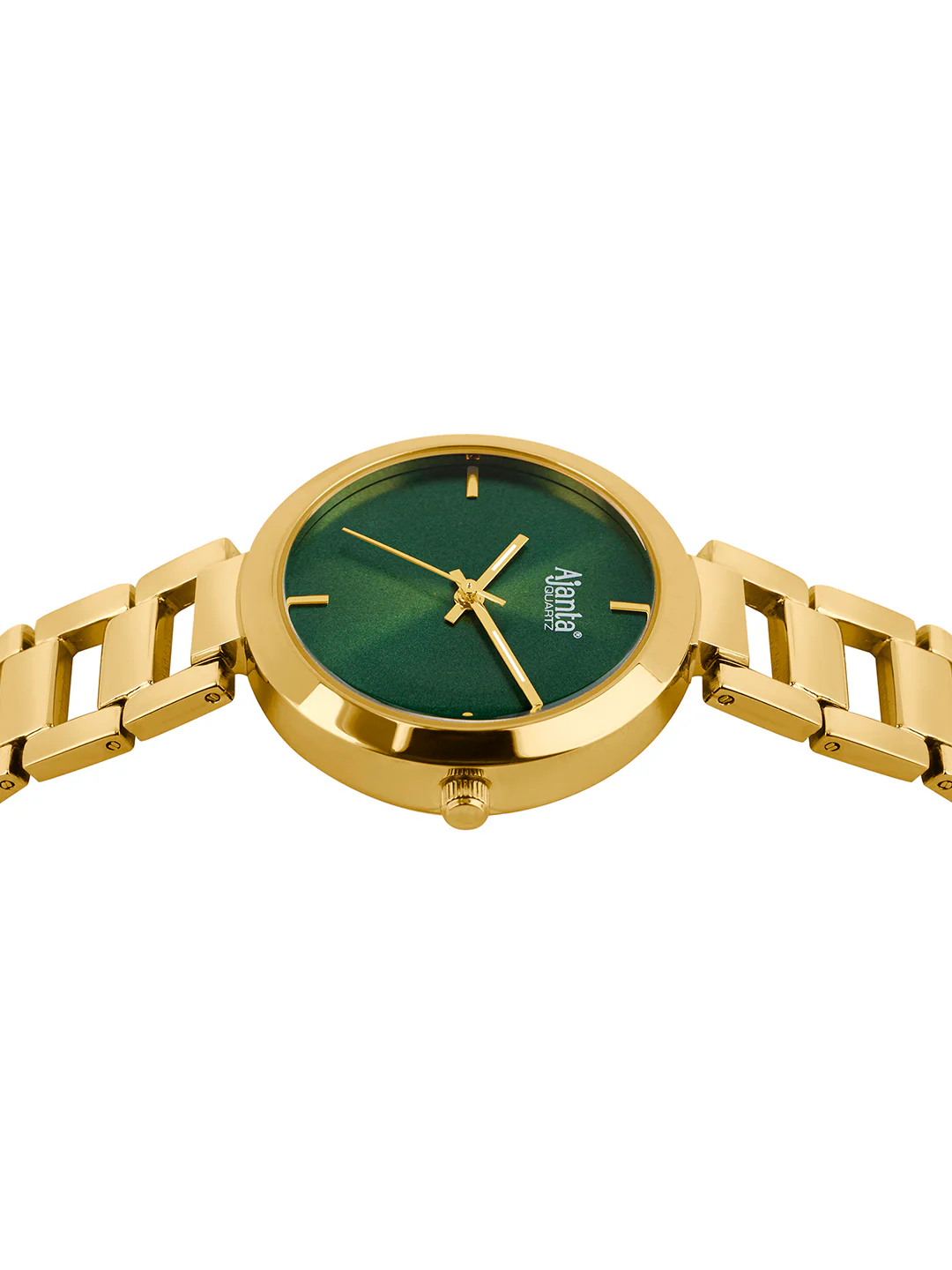 Stellar Green Dial Gold-Tone Stainless Steel Bracelet - Image 4