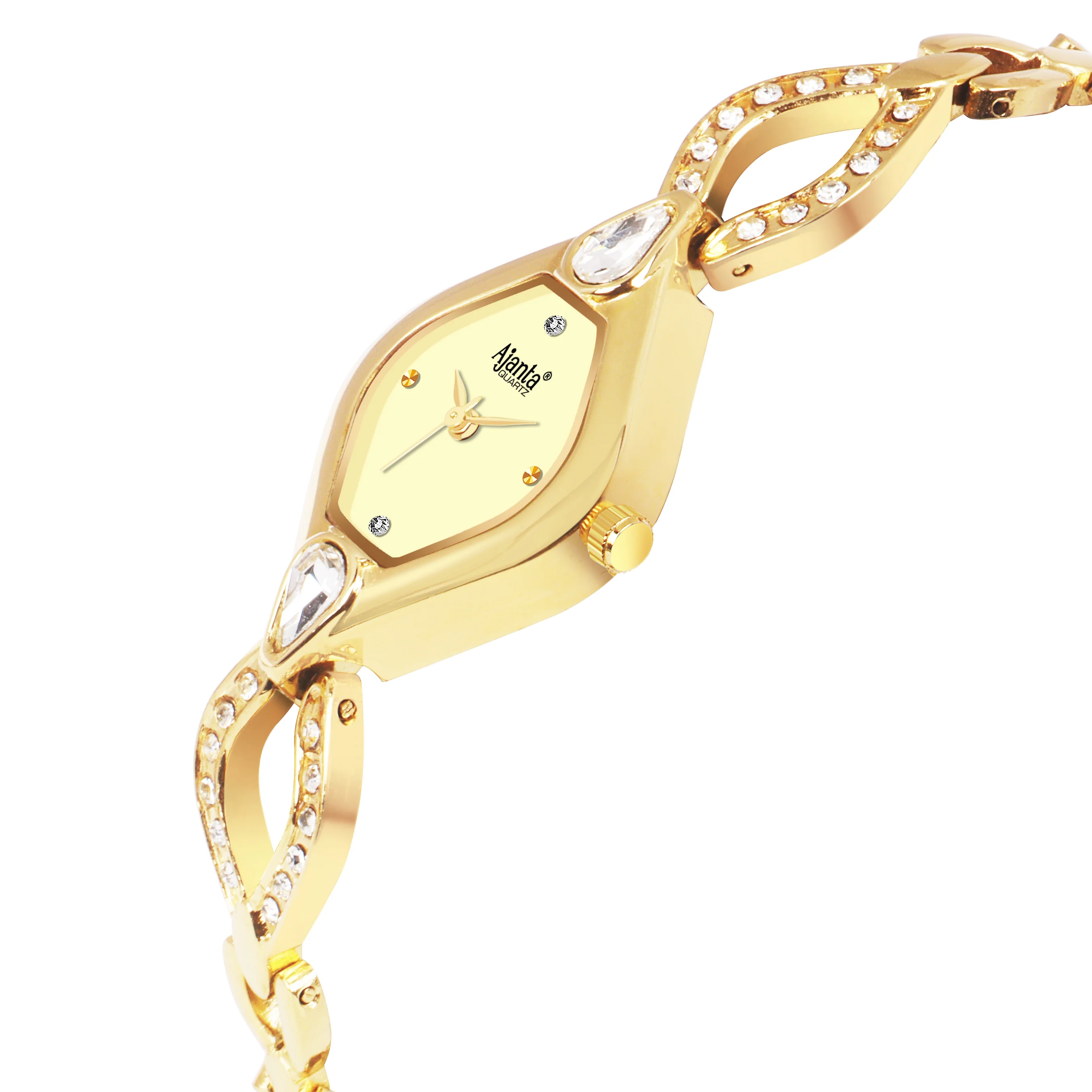 Ammarra Ivory Dial Gold-Tone Bracelet - Image 5
