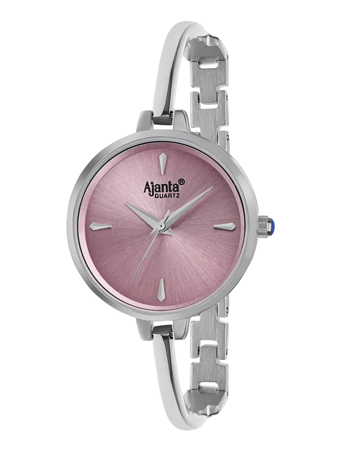 Sole' Pink Sunray Dial Stainless Steel Bracelet - Image 3