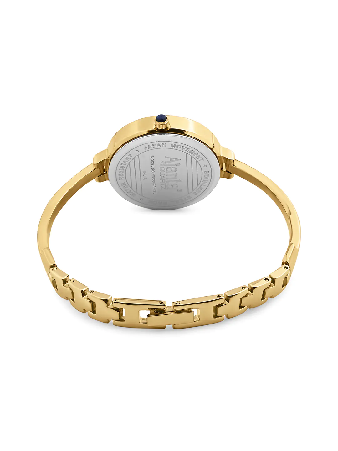 Sole' Silver Sunray Dial Gold-Tone Bracelet - Image 5
