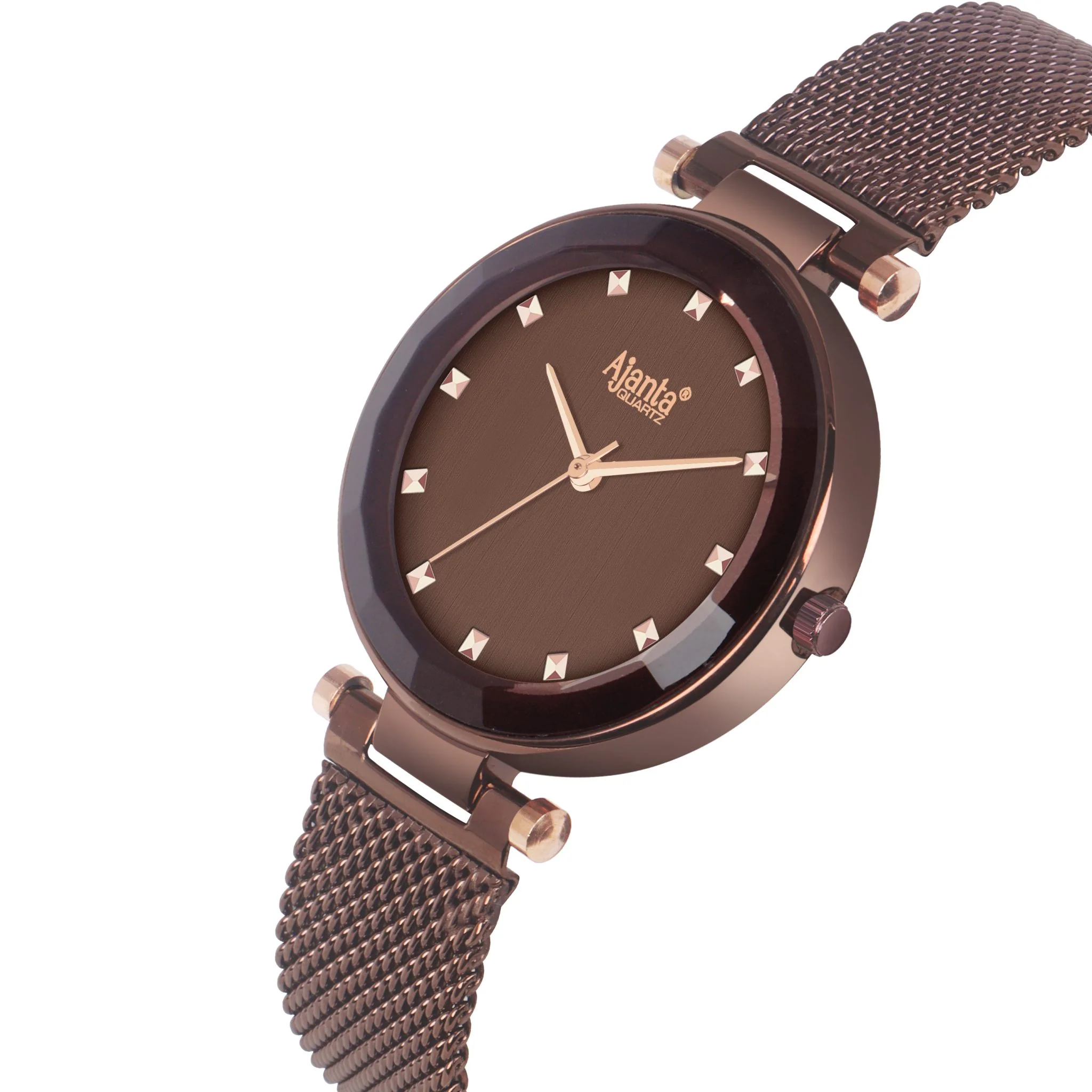 Flaire Brown Dial Brown Strap - Image 4