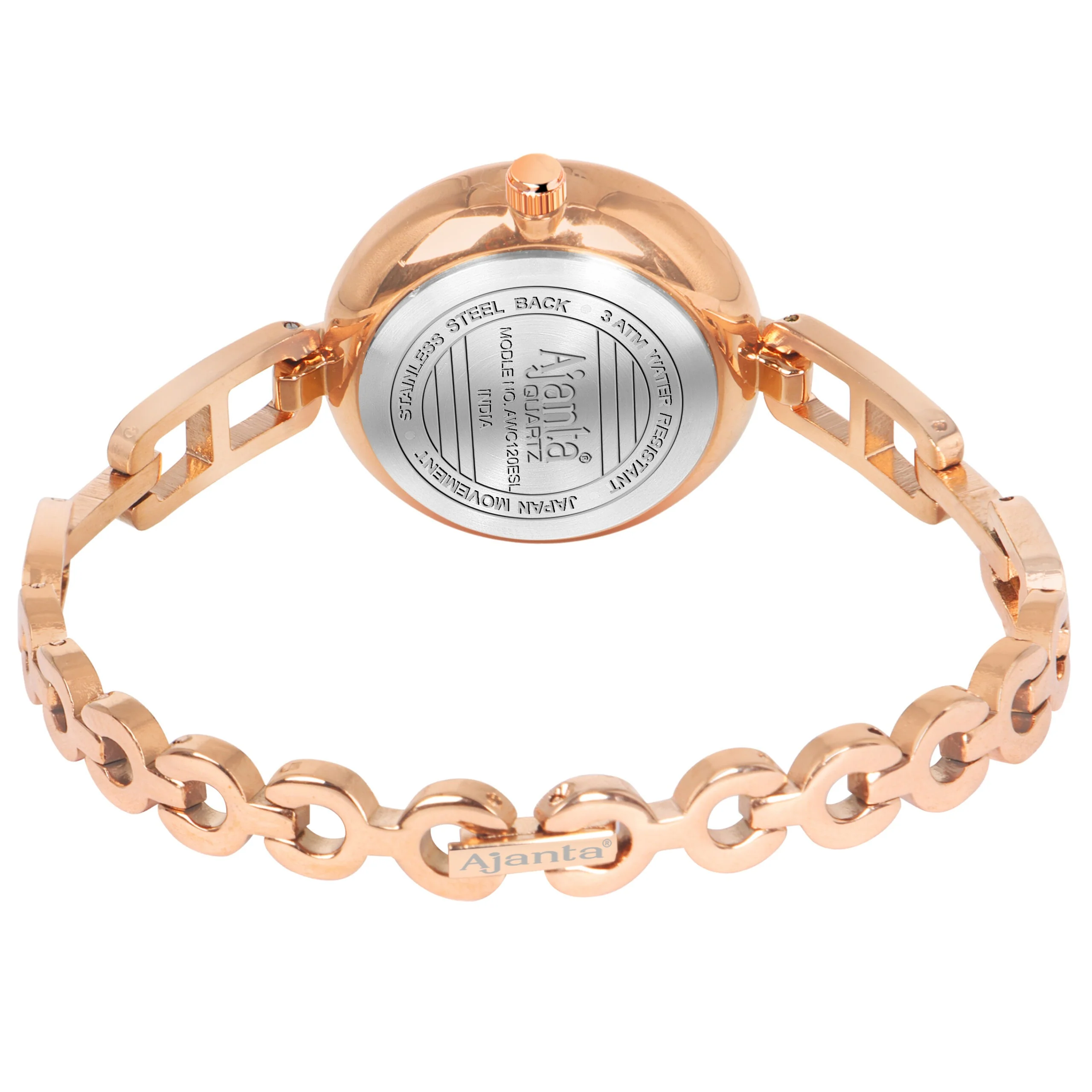 Florisse Silver Dial Rose Gold-Tone Bracelet - Image 6