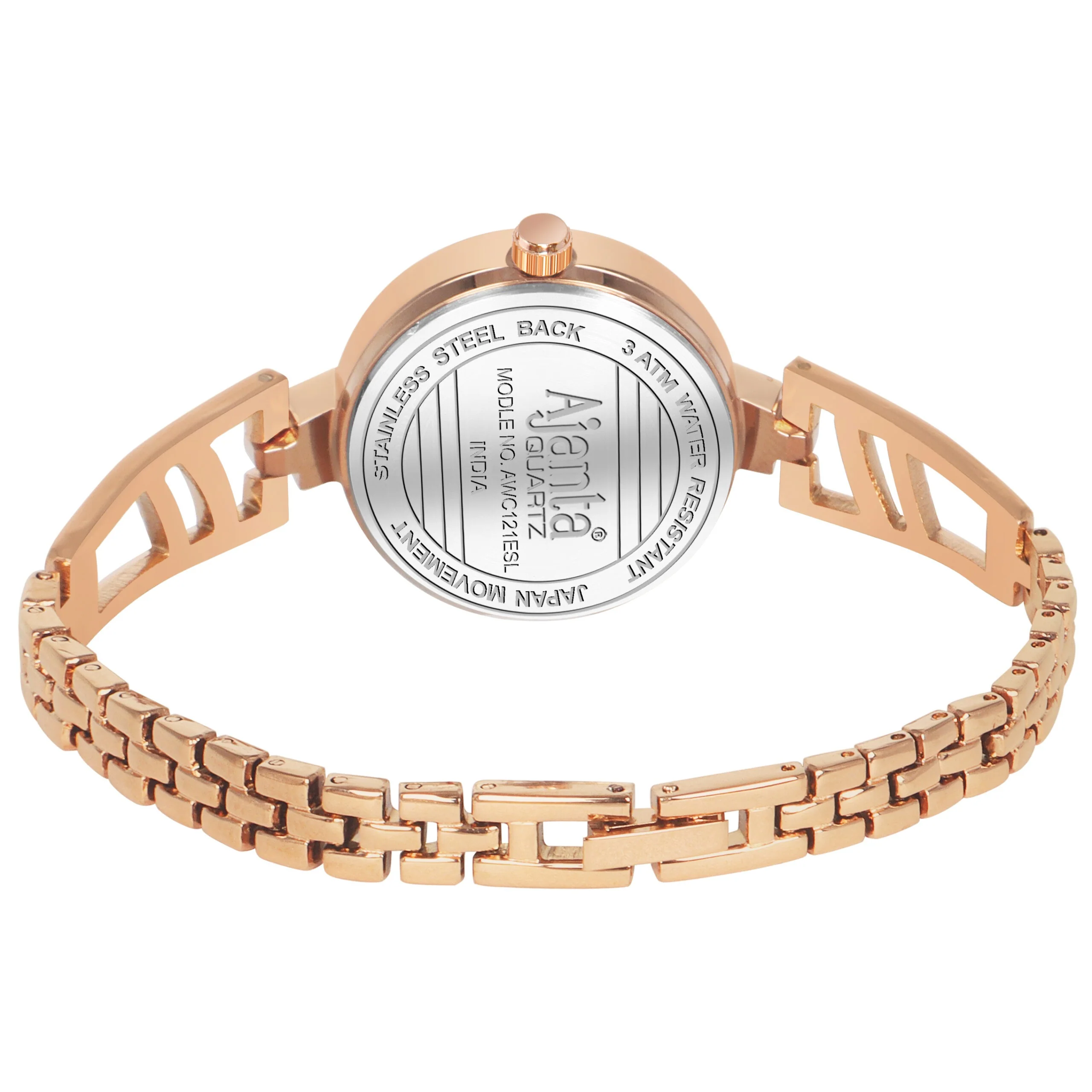Celestia Green Dial Rose Gold-Tone Bracelet - Image 5