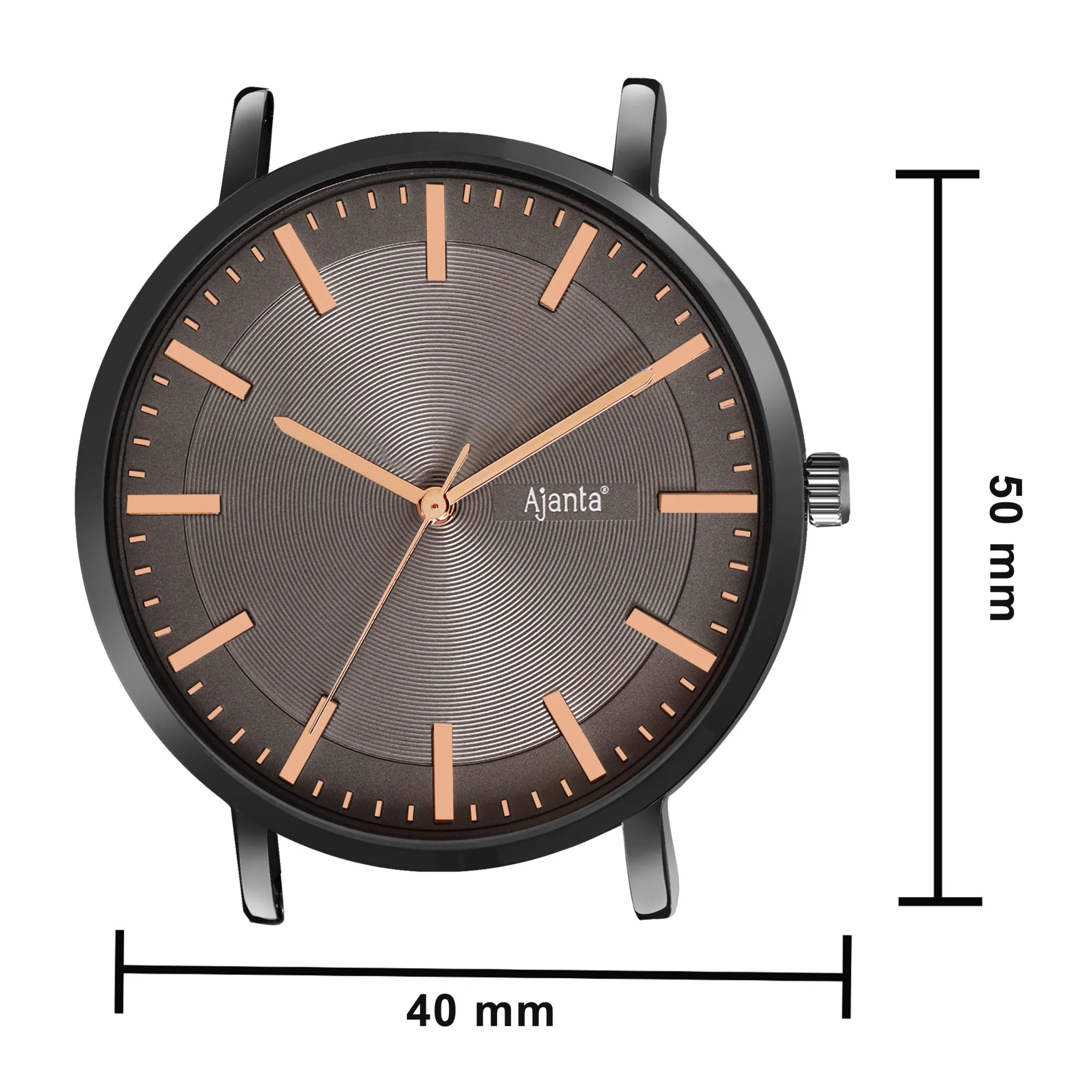 Veyron Gray Dial Black-Tone Mesh Strap - Image 6