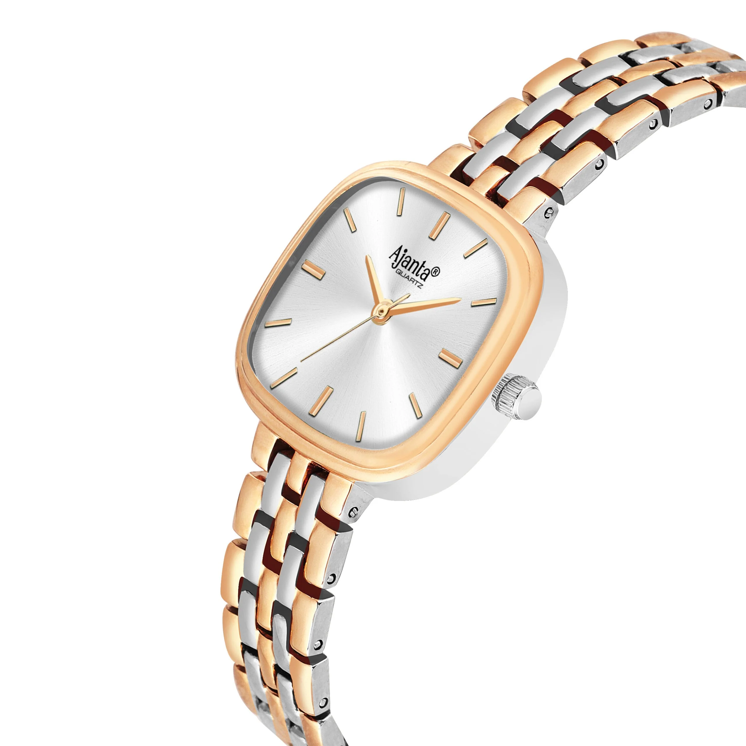 Starlé Silver Dial Silver & Rose Gold-Tone Bracelet Set - Image 7