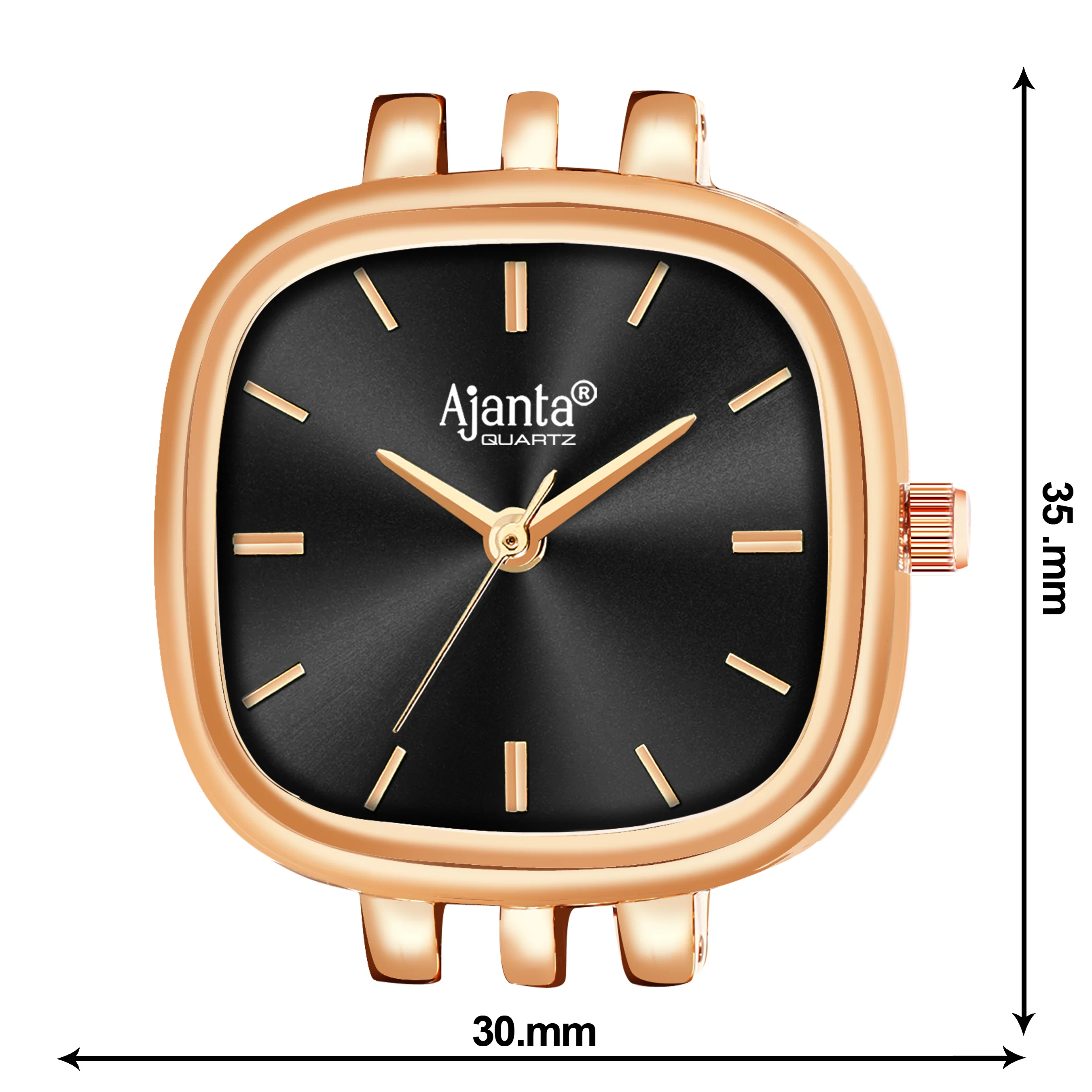 Starlé Black Dial Rose Gold-Tone Bracelet Set - Image 8