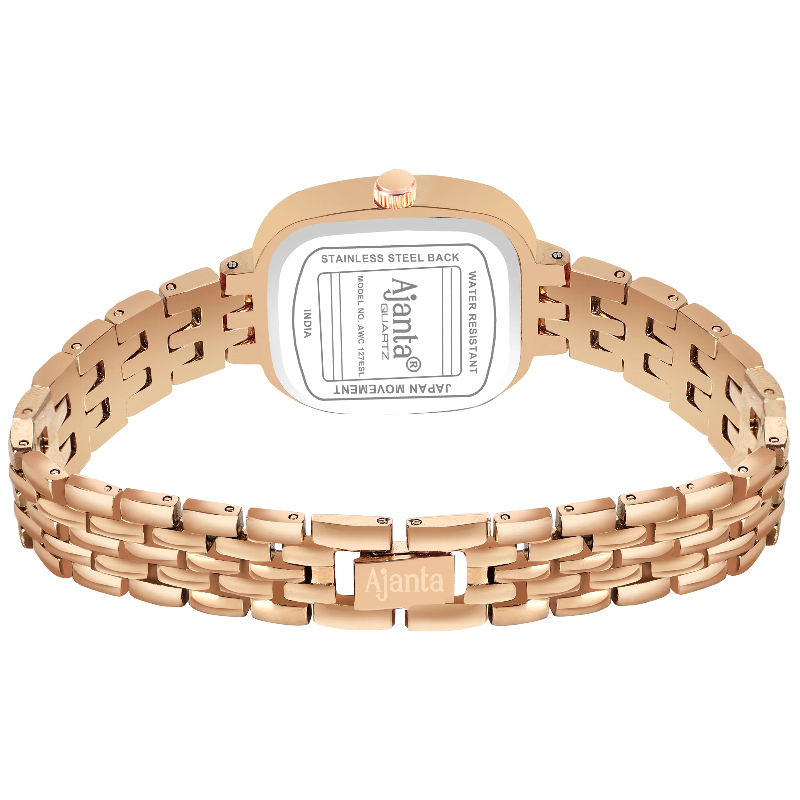 Starlé Black Dial Rose Gold-Tone Bracelet Set - Image 9