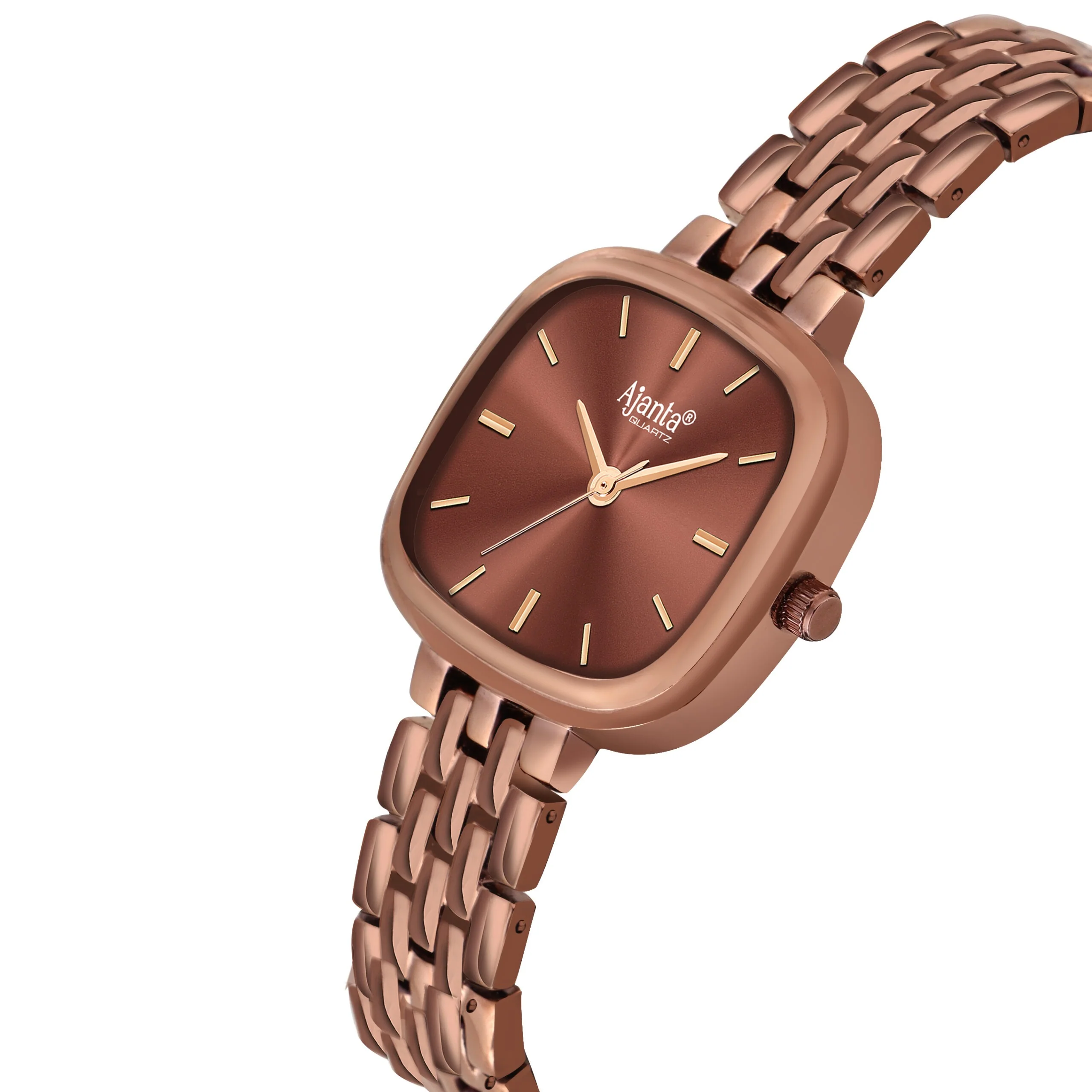 Starlé Brown Dial Brown-Tone Bracelet Set - Image 7