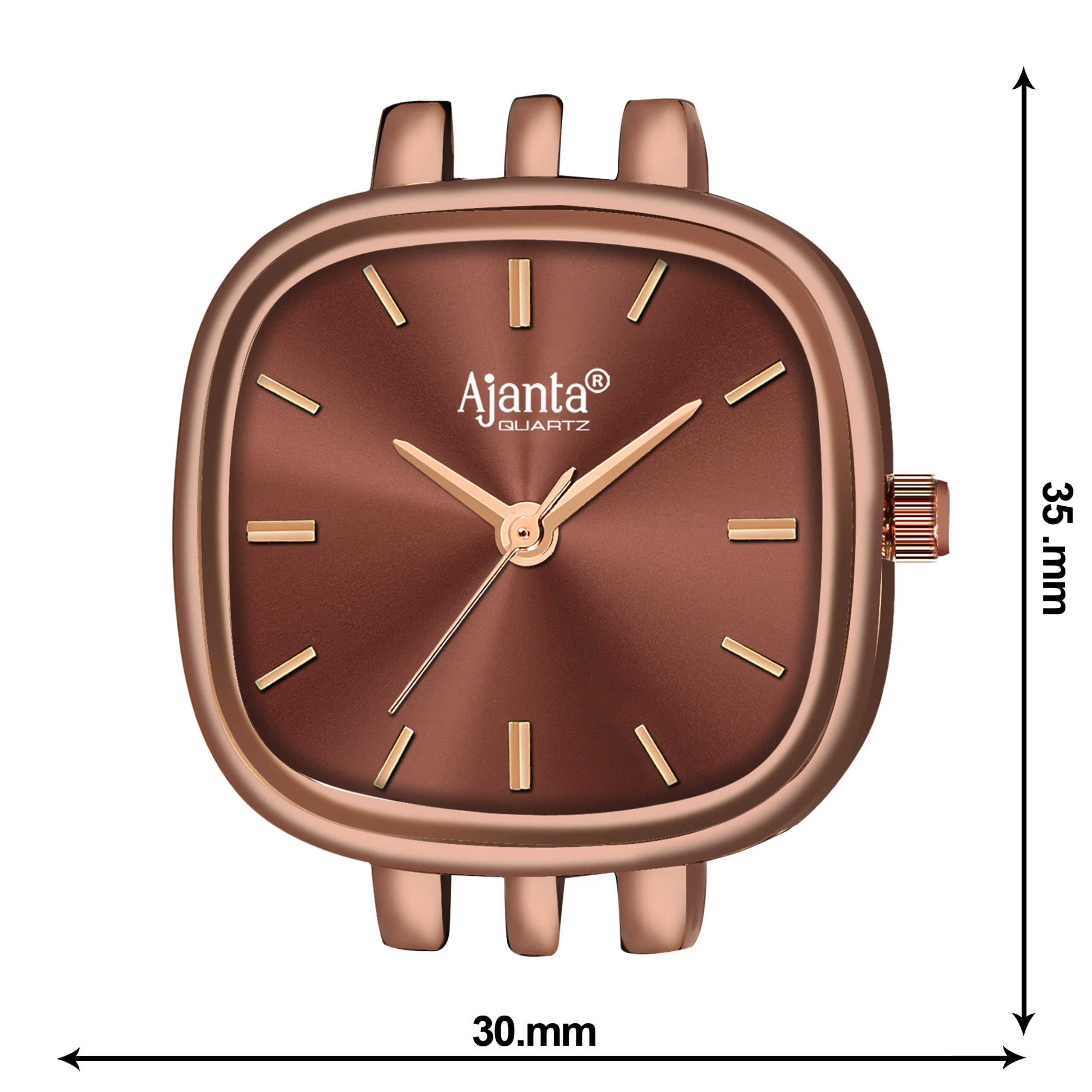 Starlé Brown Dial Brown-Tone Bracelet Set - Image 8