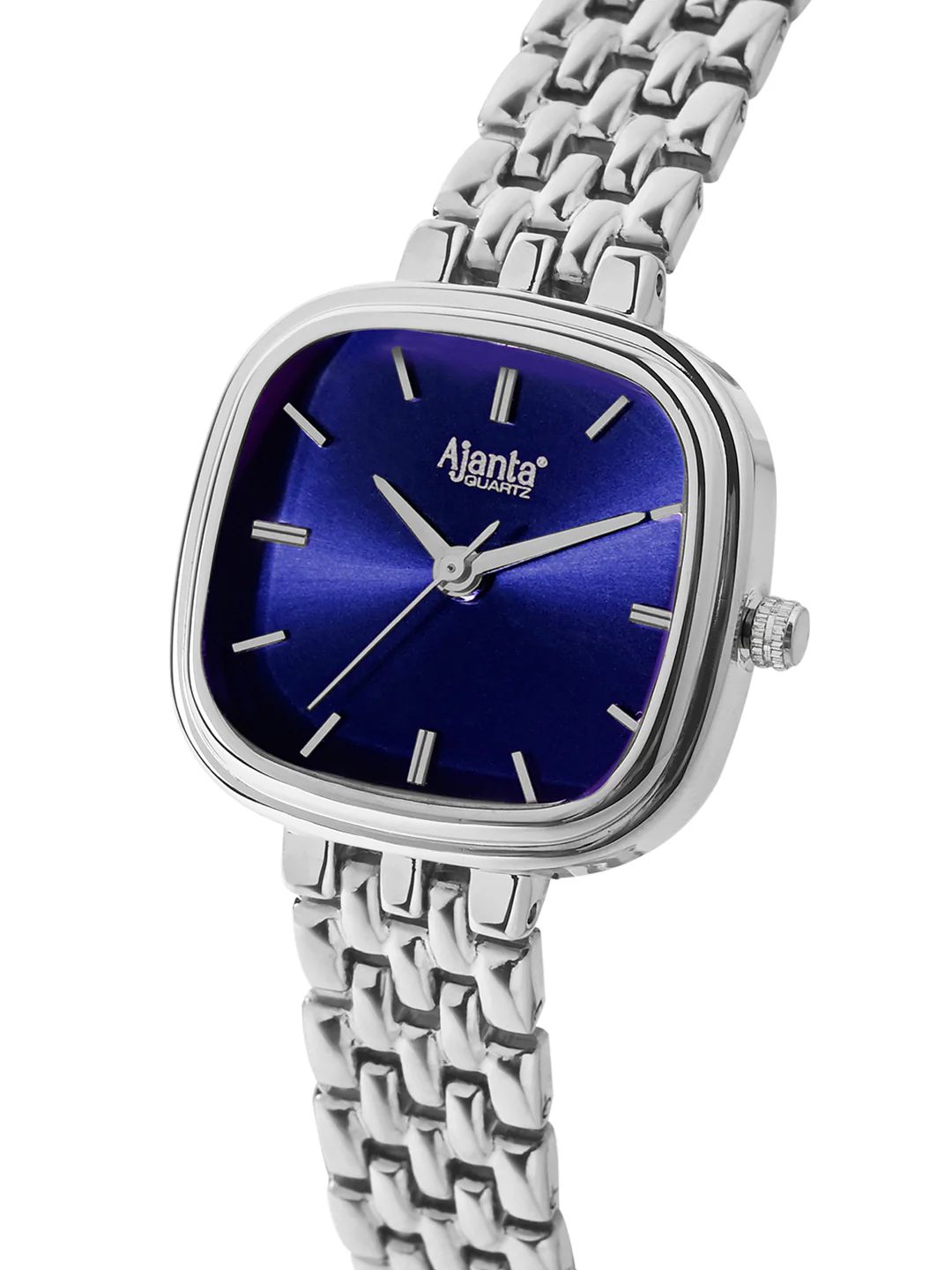 Starlé Blue Dial Silver-Tone Bracelet Set - Image 6