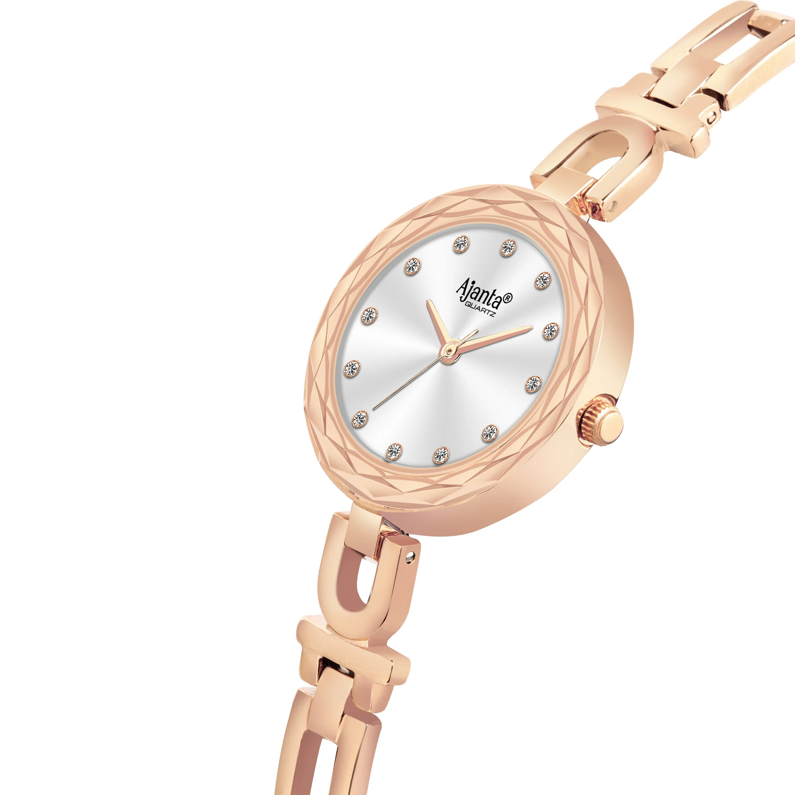 Eloria Silver Dial Rose Gold-Tone Bracelet - Image 6