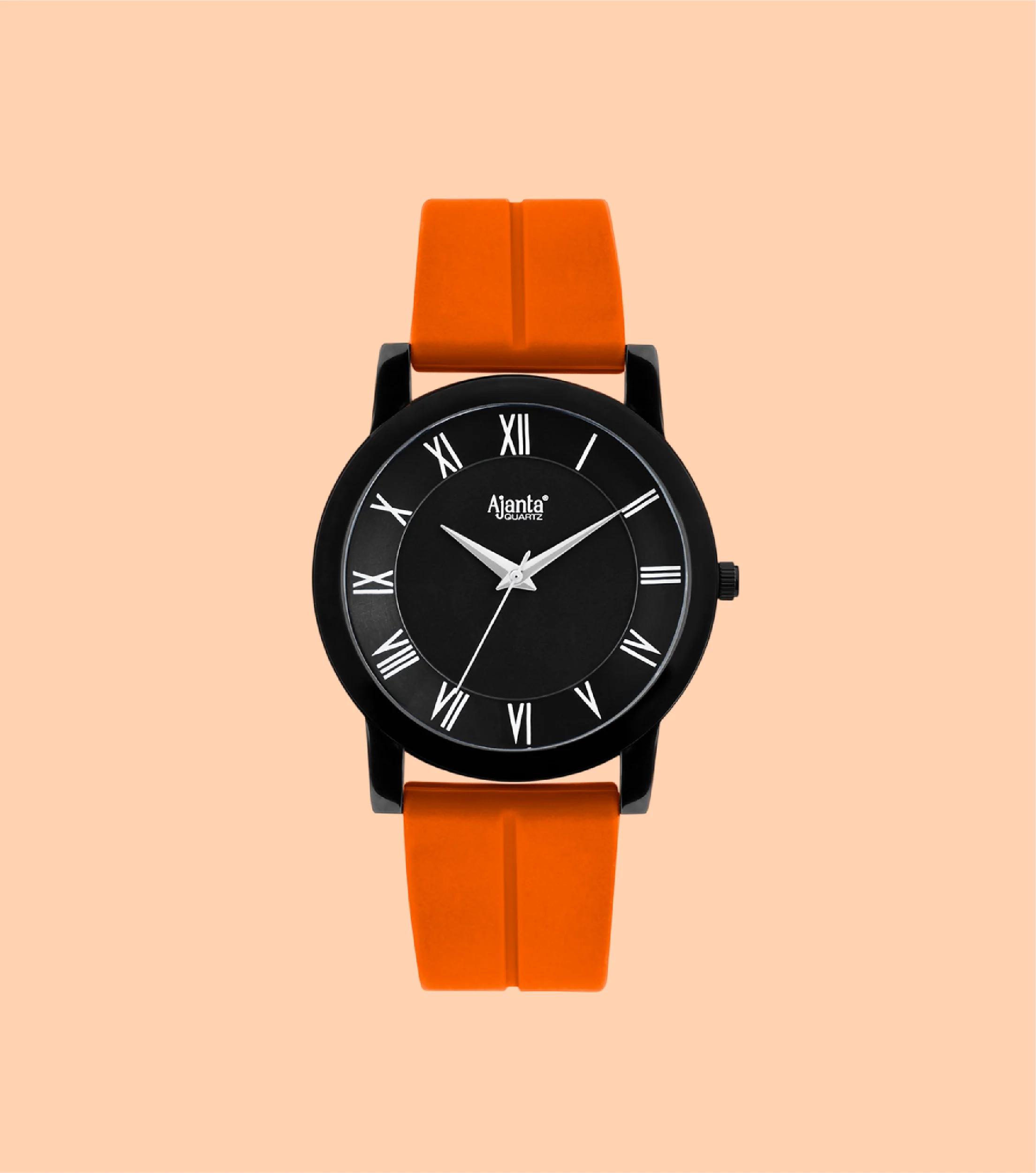 Nova Black Dial Black-Tone Silicon Strap - Image 3