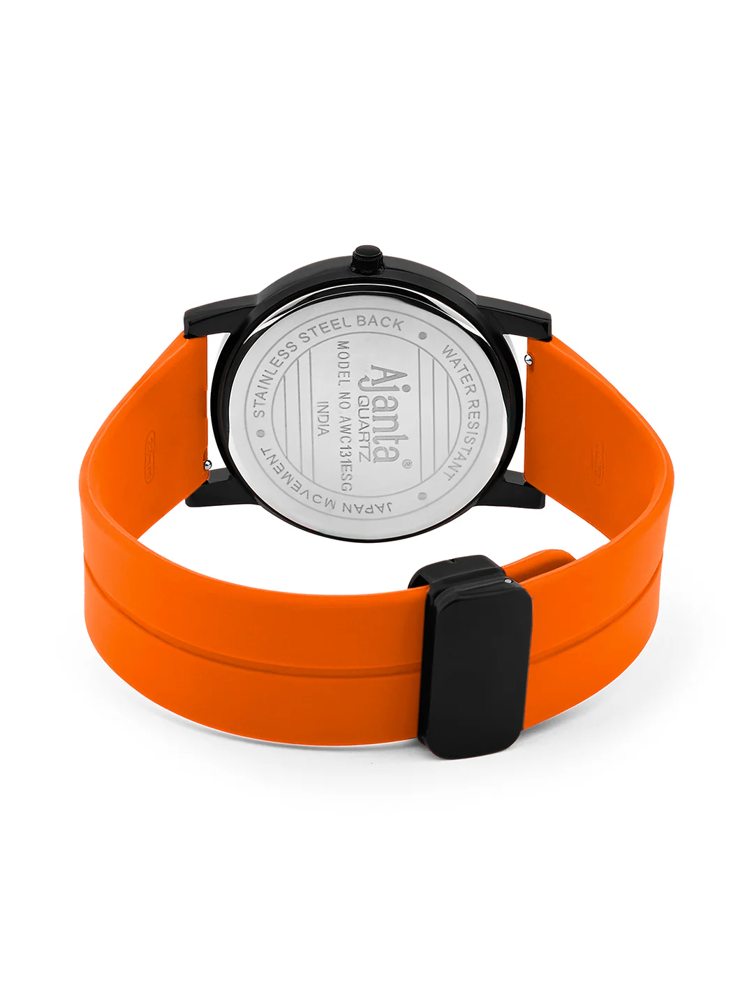 Nova Black Dial Black-Tone Silicon Strap - Image 7