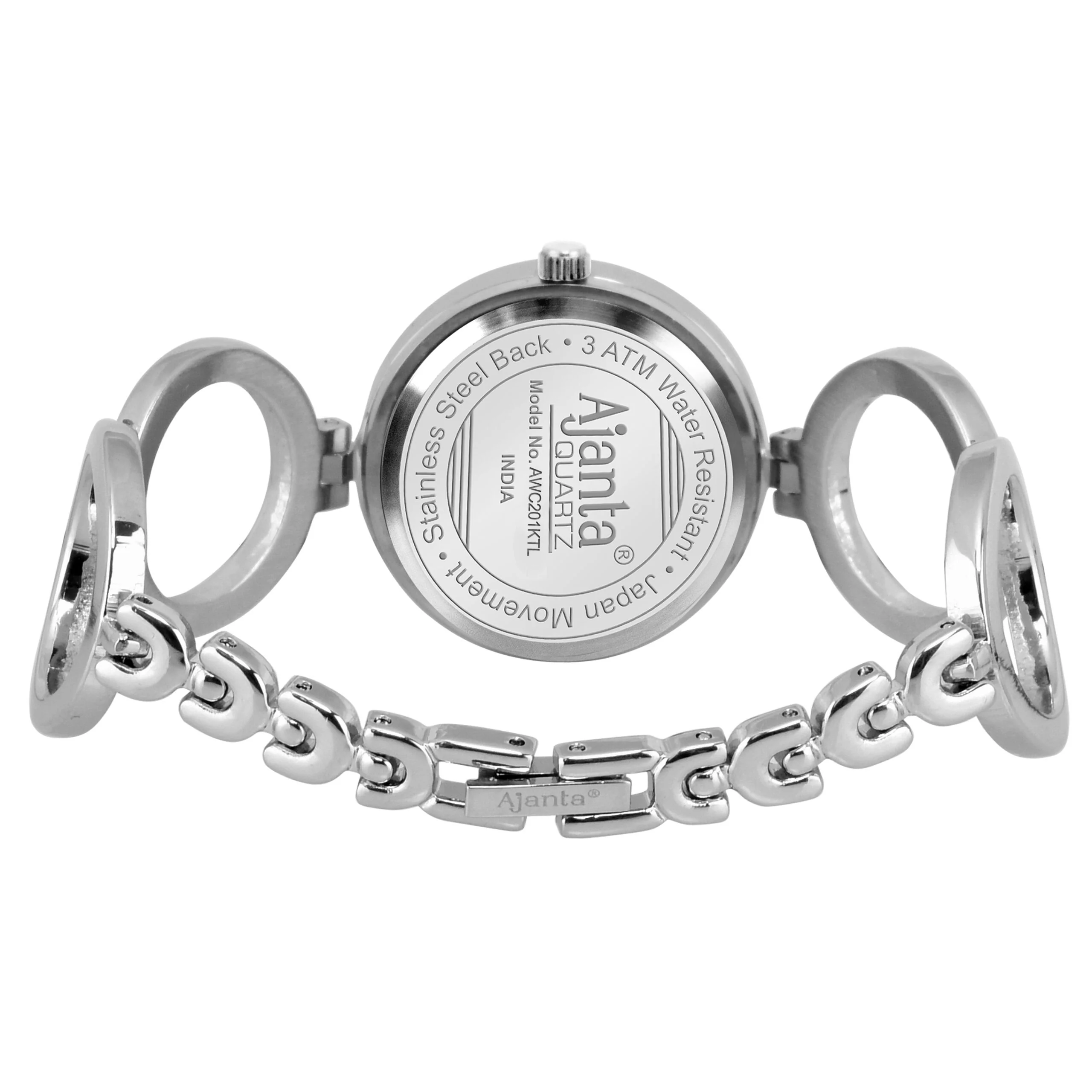 Diamée Silver Dial Silver-Tone Bracelet - Image 5