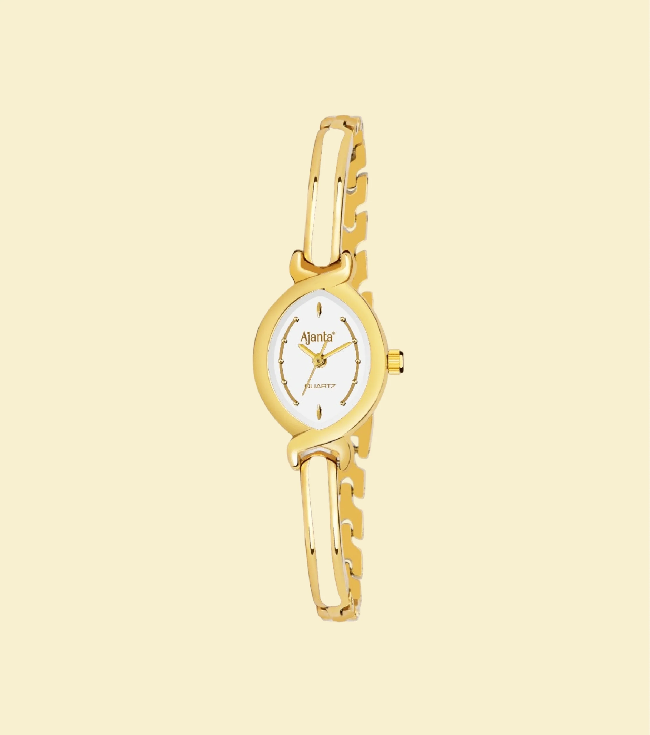 Elyra Ivory Dial Gold-Tone Bracelet - Image 3