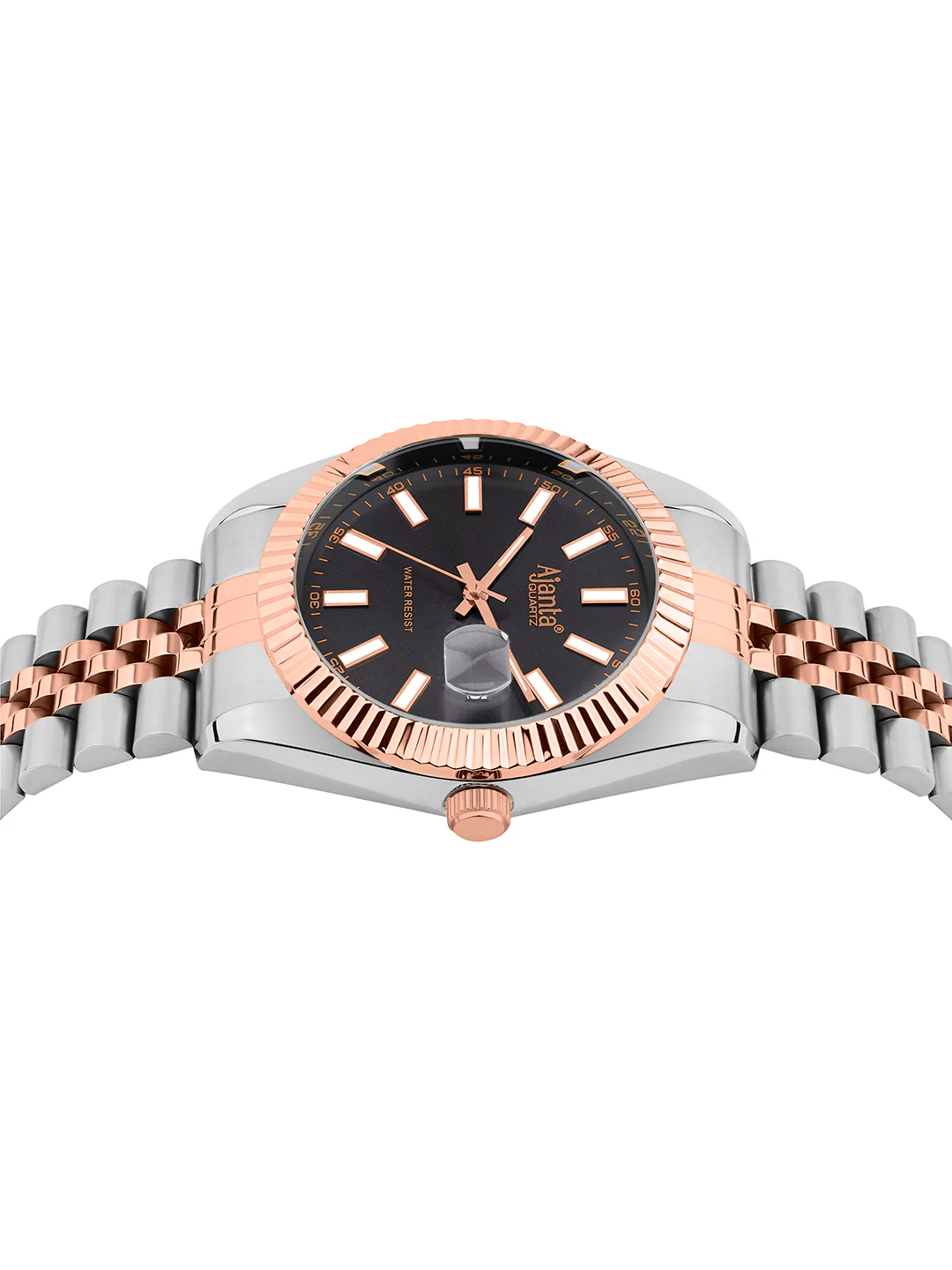 Monaco Two-Tone Grey Dial Stainless Steel Day-Date Watch - Image 4
