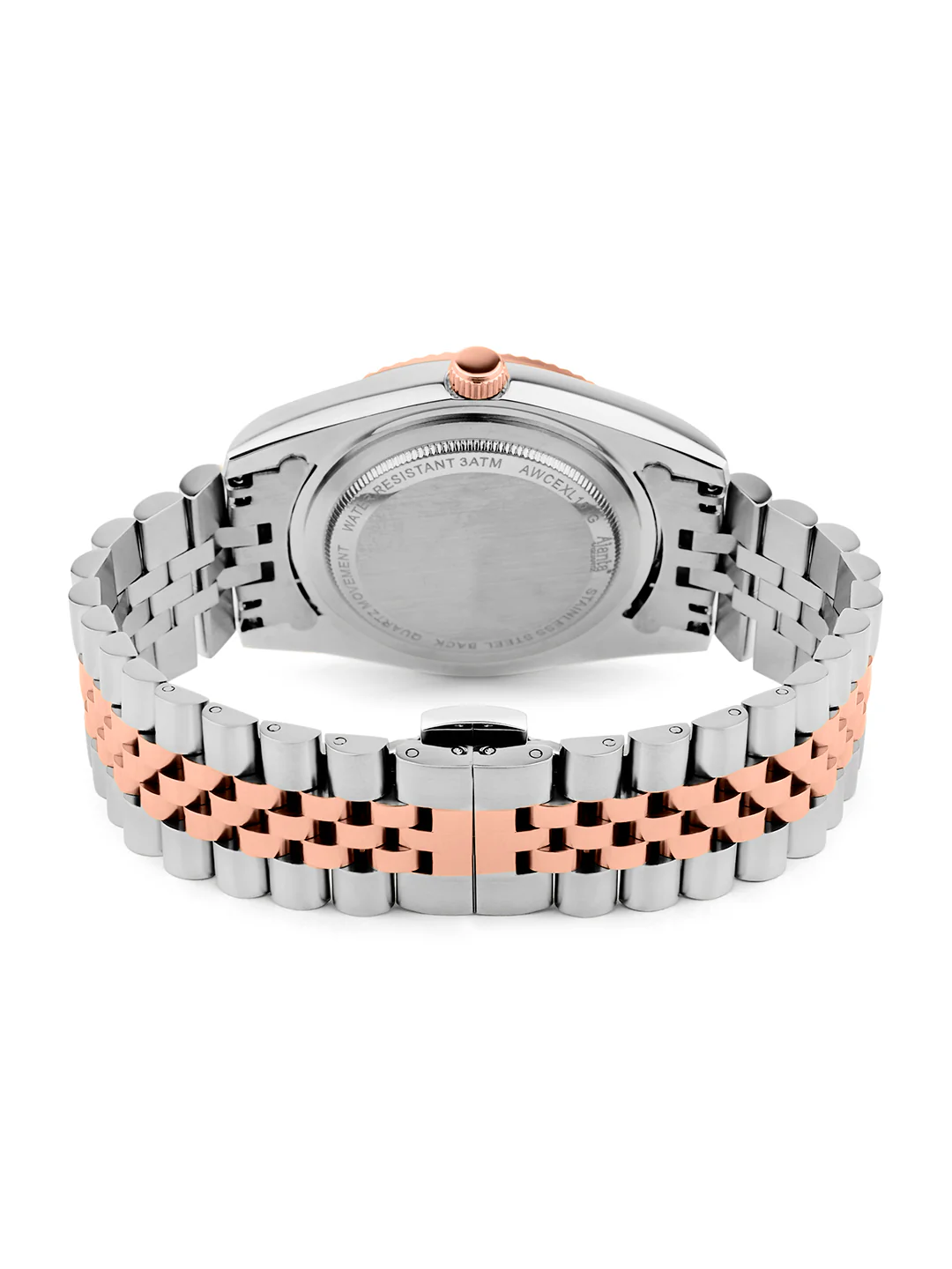 Monaco Two-Tone Grey Dial Stainless Steel Day-Date Watch - Image 5